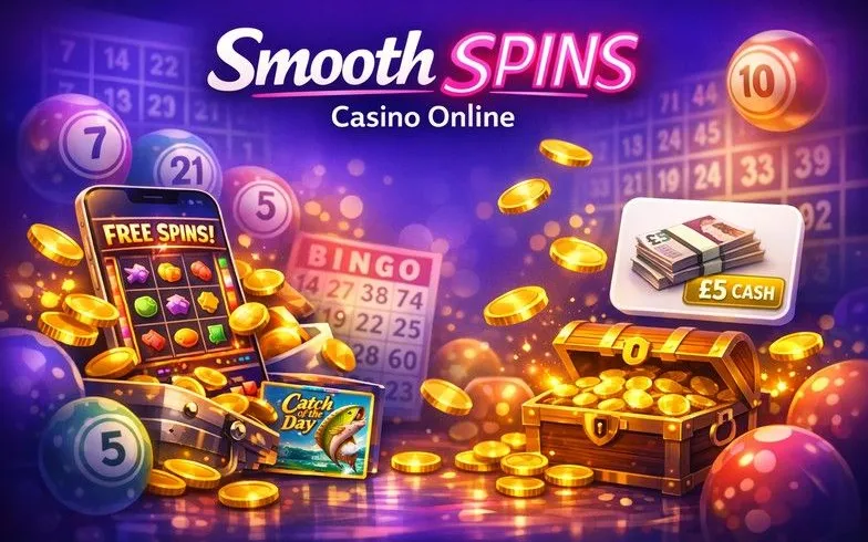 Smooth Spins bonus offers banner