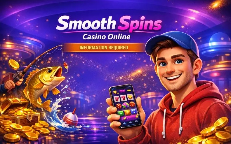 Smooth Spins Casino login page
